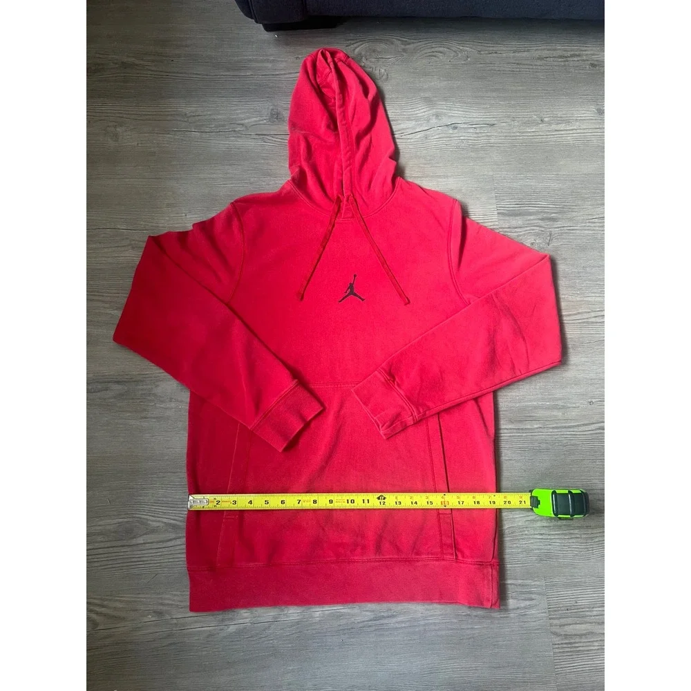 Jordan Men's Dri-Fit Sport Fleece Hoodie Gym Red Size Small